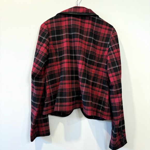 Makers of true Original Plaid Blazer / Red / M - Picture 7 of 11